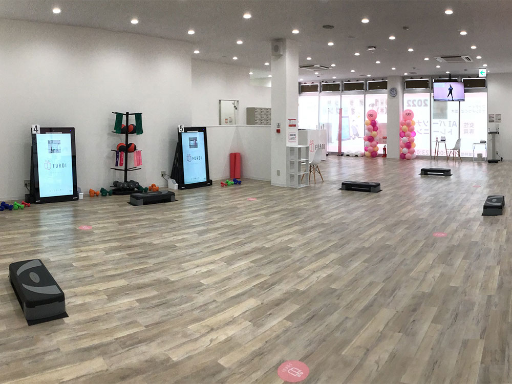 ファディーブランデつくば並木のスタジオ