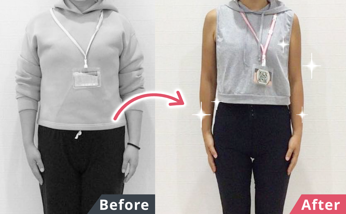 体型の変化before_after