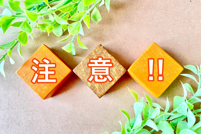 高野豆腐の注意点